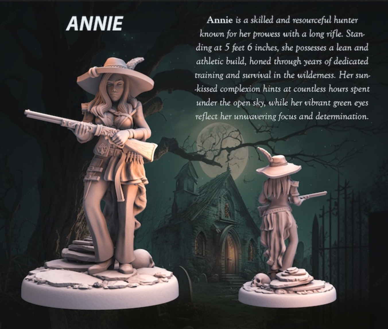Miniatur Annie aus dem Dark Fantasy Vol I Set
