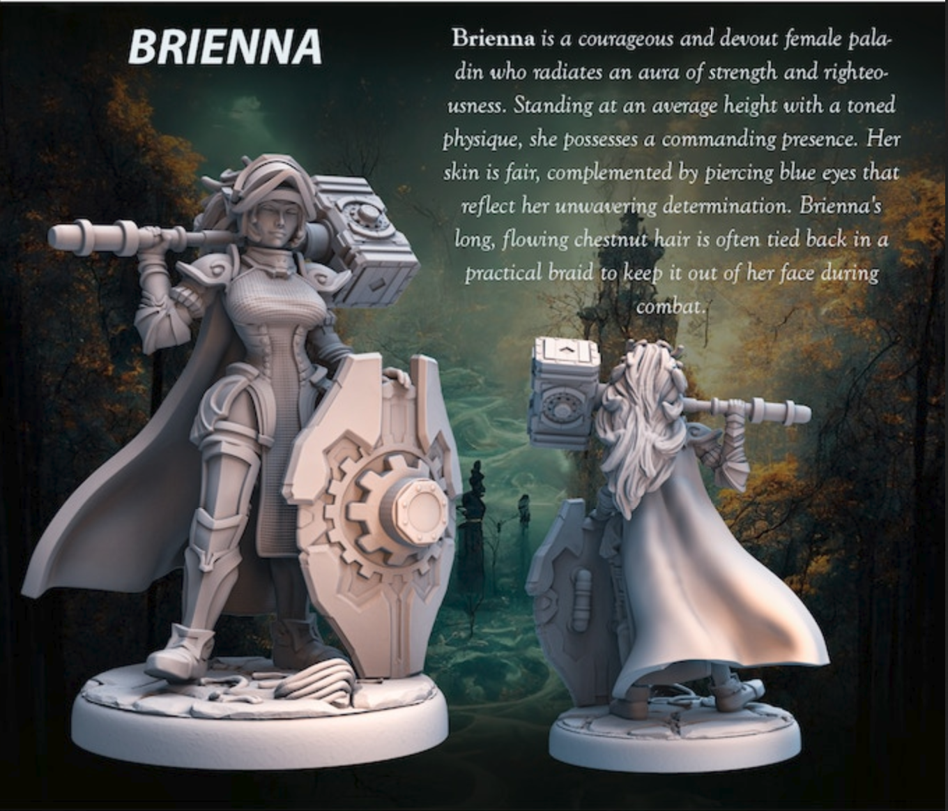 Miniatur Brienna aus dem Fantasy Girls Vol II Set