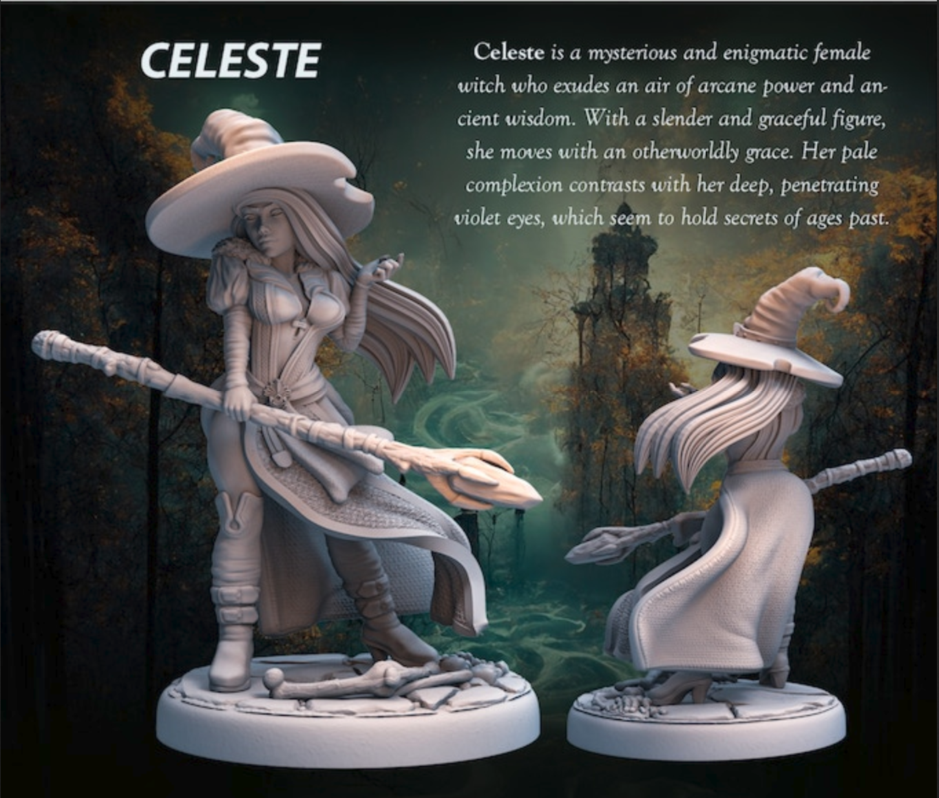 Miniatur Celeste aus dem Fantasy Girls Vol II Set