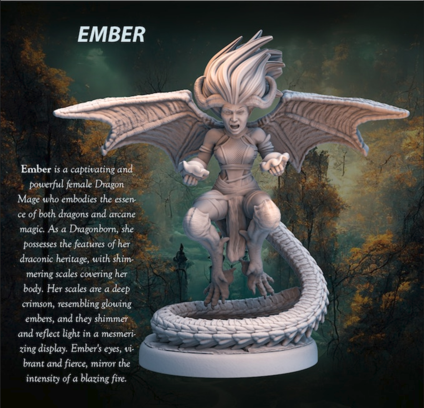 Miniatur Ember aus dem Fantasy Girls Vol II Set