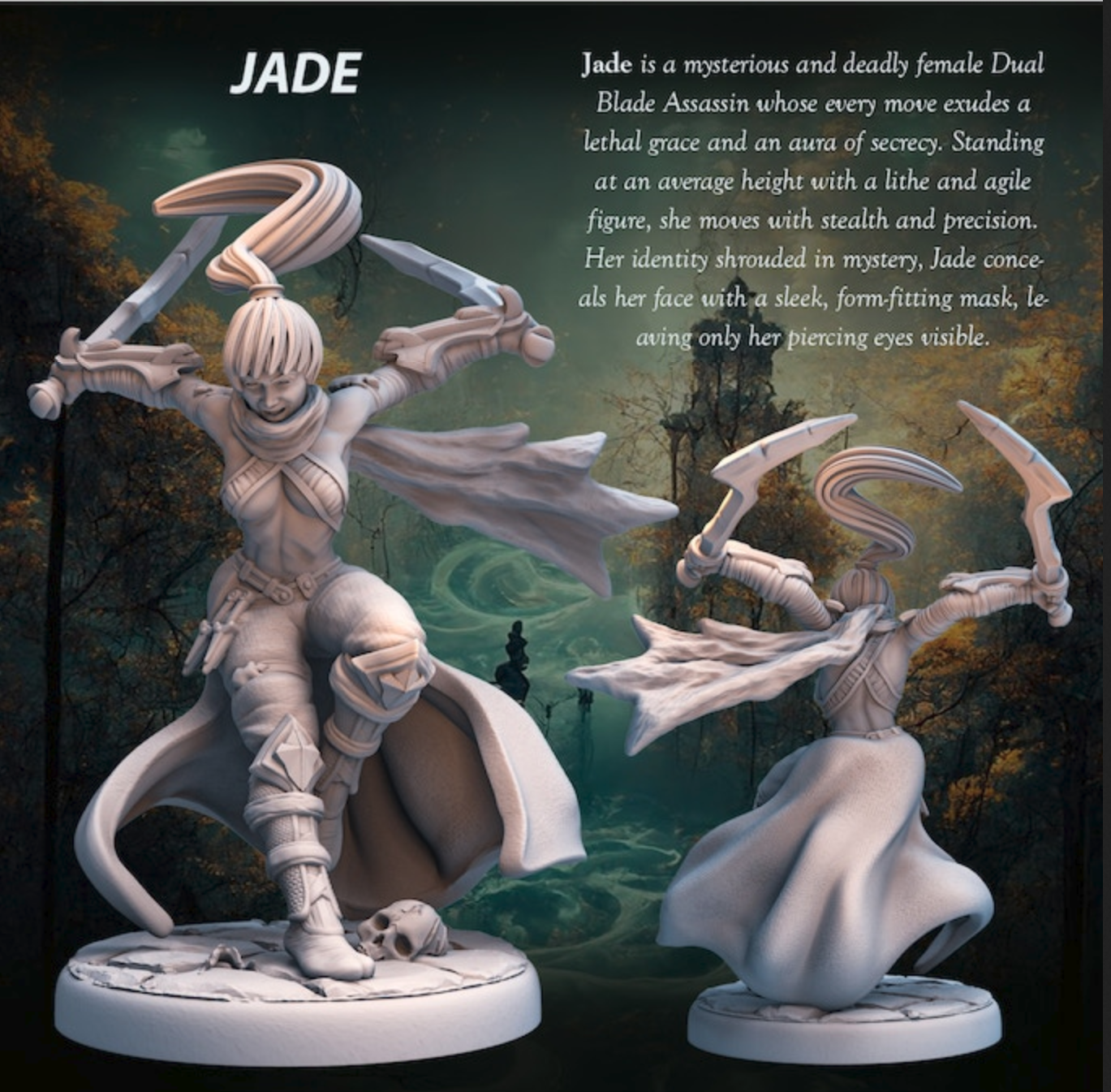 Miniatur Jade aus dem Fantasy Girls Vol II Set