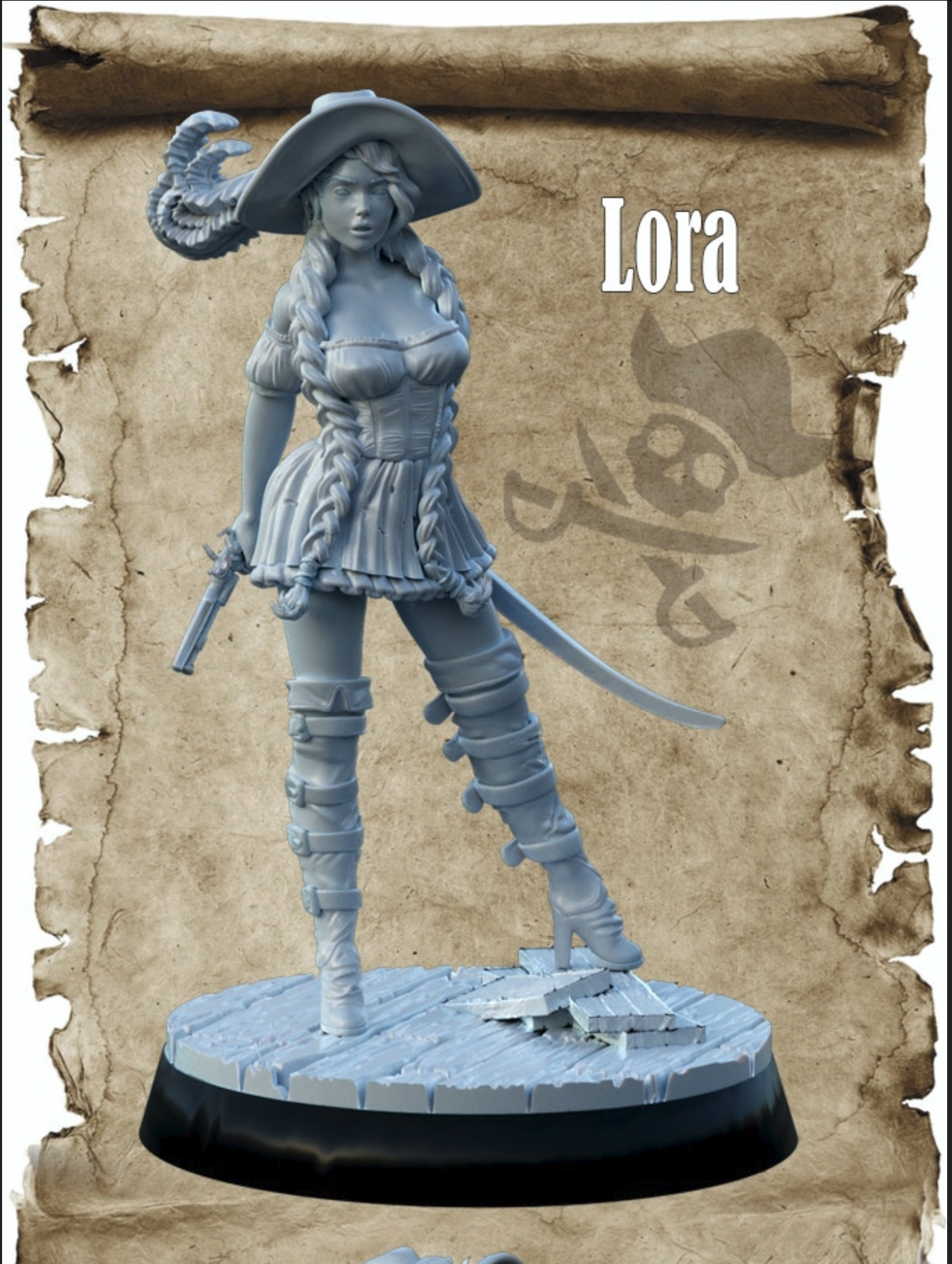 Miniatur Lora aus dem Pirate Girls Set