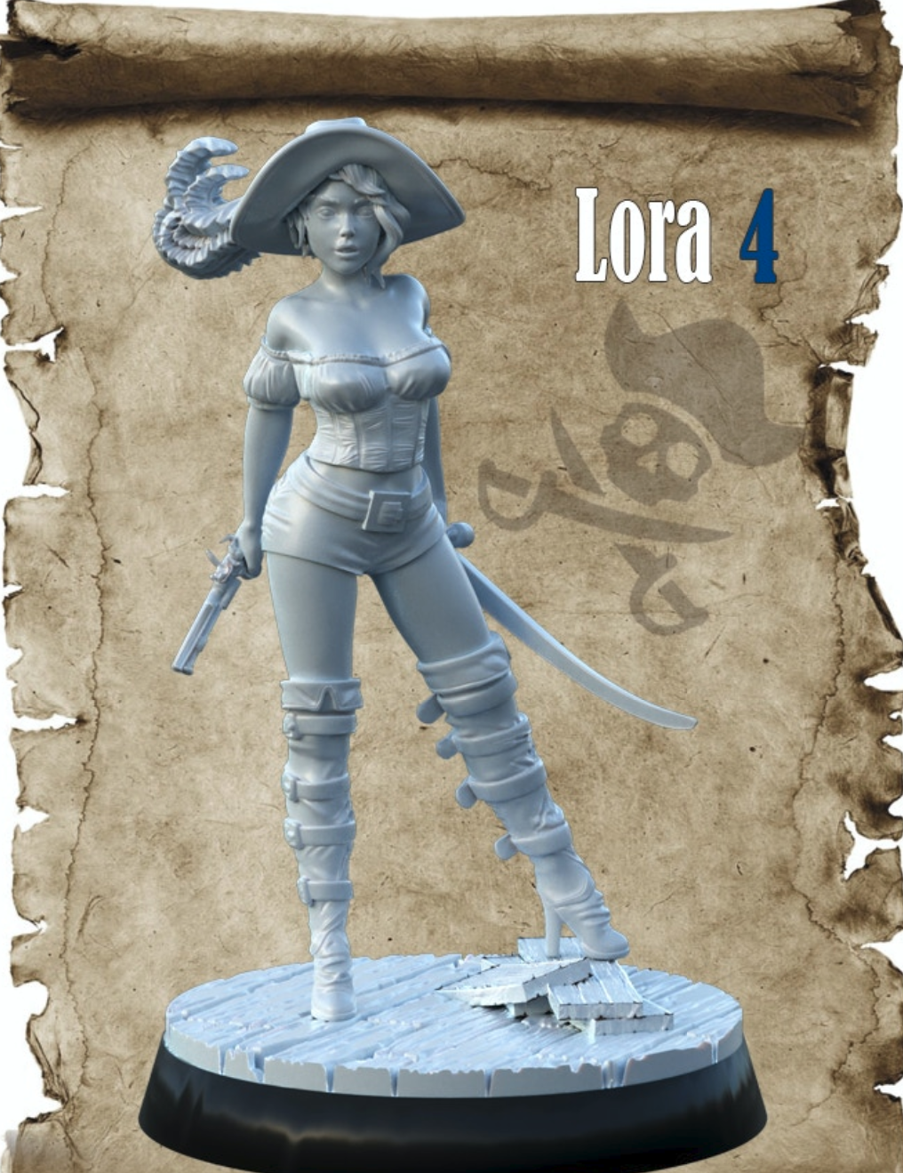 Miniatur Lora aus dem Pirate Girls Set Variante 4