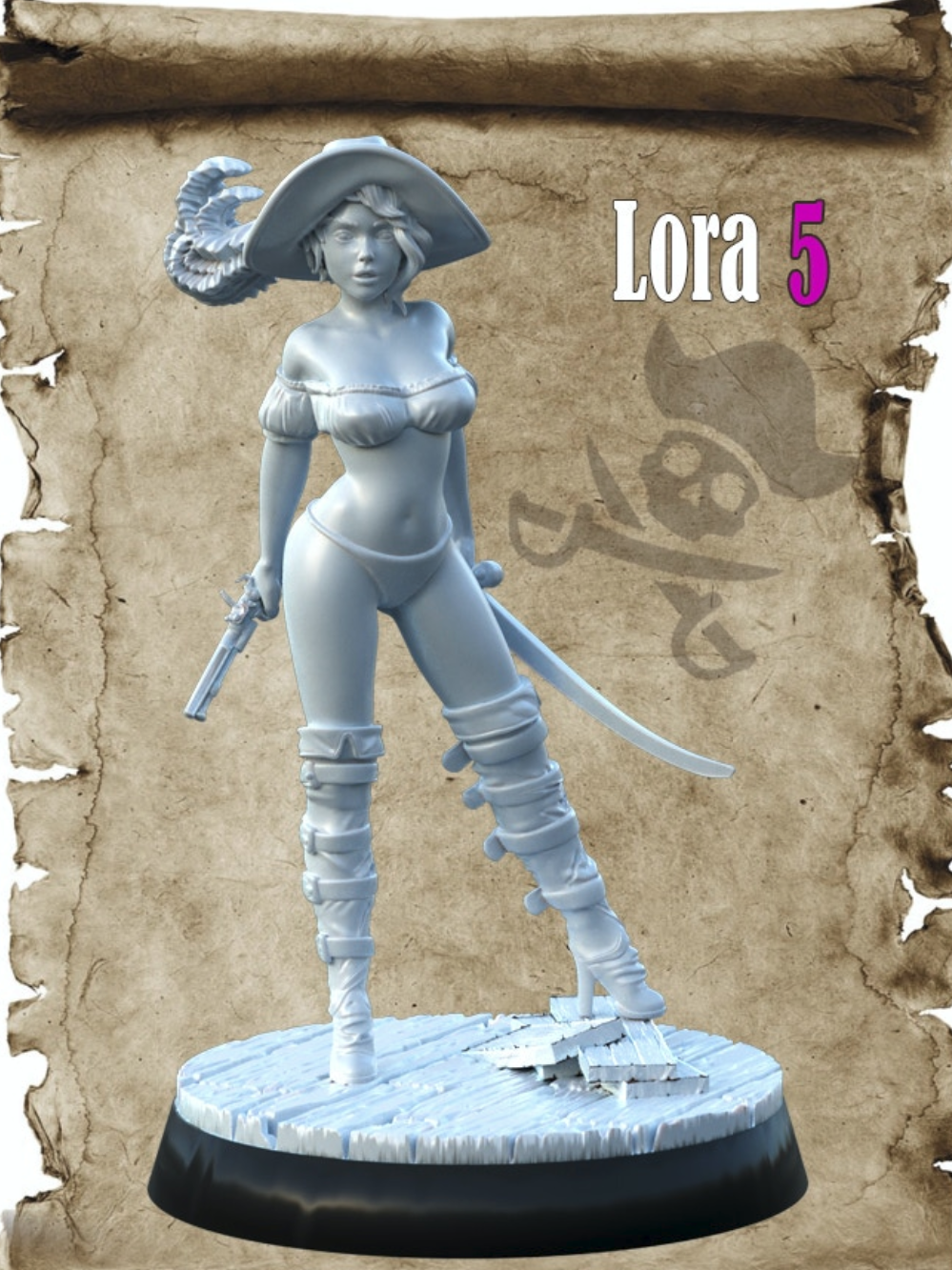 Miniatur Lora aus dem Pirate Girls Set Variante 5