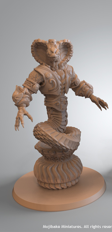 Miniatur Naga Cobra Djinn Variante 1